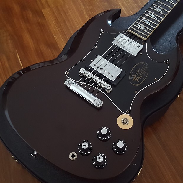 Gibson sg angus young store custom shop vos