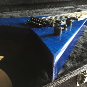 Jackson USA Custom Shop Rear Loaded Randy Rhoads  Transparent Blue image 11