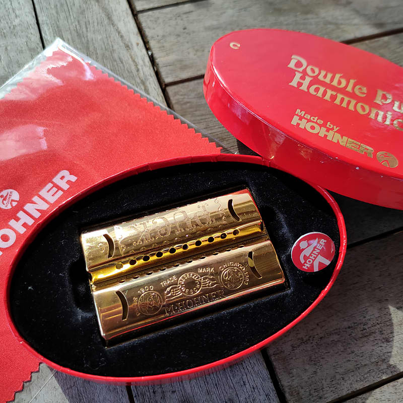 管楽器・吹奏楽器 Hohner Double Puck Harmonica Hohner Harmonica Double Puck C/G M55333 : Amazon.in: Musical