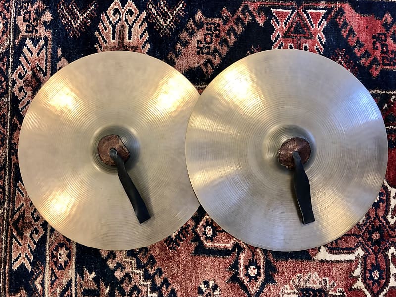 18” Paiste Formula 602 Concert Cymbals from 1980 image 1