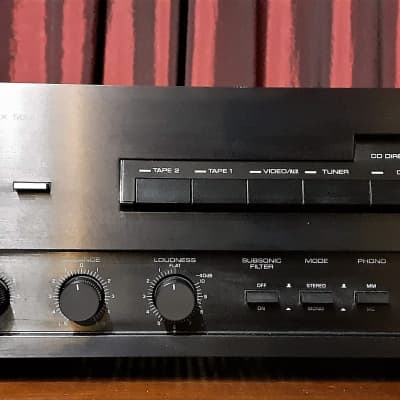 1987 Yamaha AX-500 Stereo Integrated Amplifier image 2