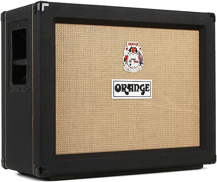 Orange PPC212-OB 120-watt 2x12" Open-back Speaker Cabinet 16-ohm - Black image 1