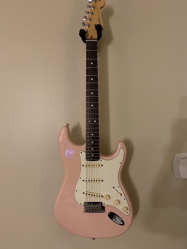 Fender Stratocaster Shell Pink | Reverb