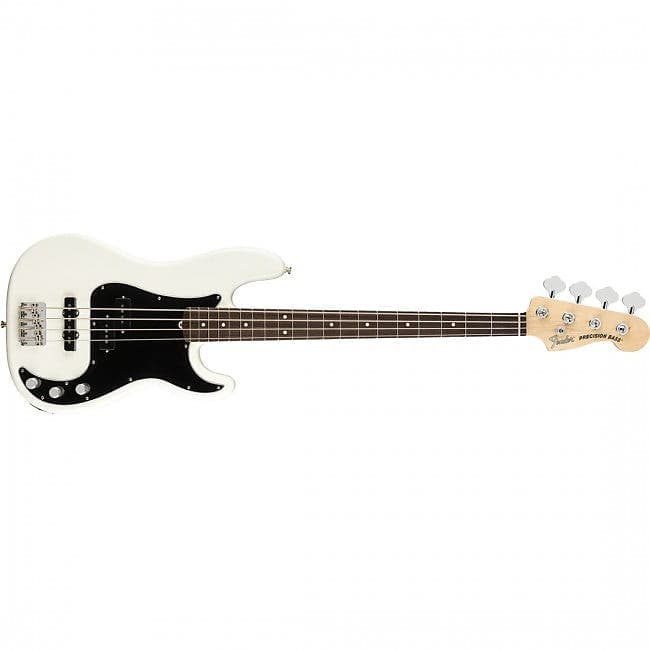 Fender American Performer Precision Bass Guitar Rosewood FB Arctic White - 0198600380 image 1