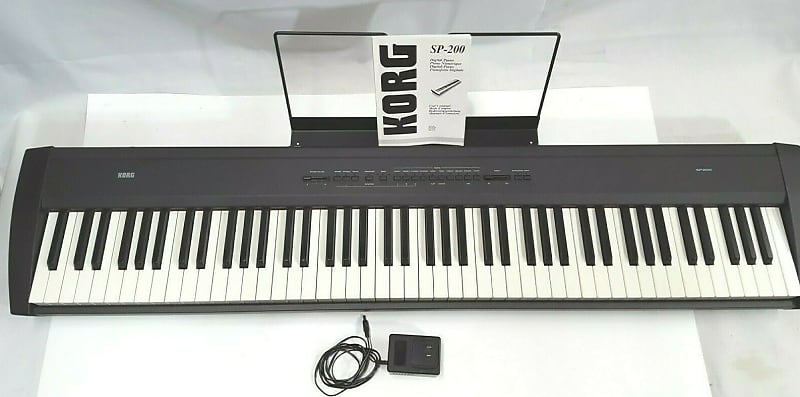KORG コルグ　SP-200 88鍵ピアノ Korg SP-200 Digital Piano 88 weighted Keys Made in Italy