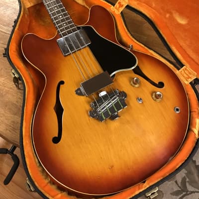 1966 Gibson EB-2 Sunburst for sale