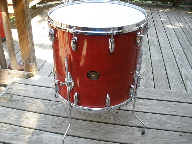 Gretsch 18 Floor Tom 4419W 1979 SSB Drum Rosewood Lacquer