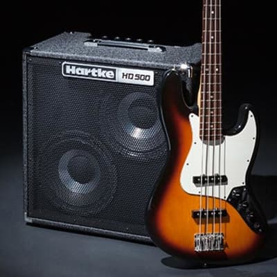 Hartke HD500 Bass Combo 2 x 10" Drivers, 500 Watt Bass Amp HMHD500 image 2