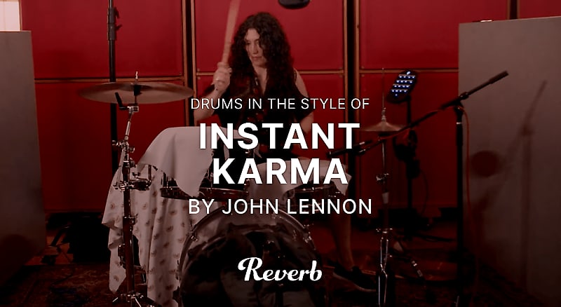 Drum Sounds in the Style of John Lennon's Instant Karma image 1