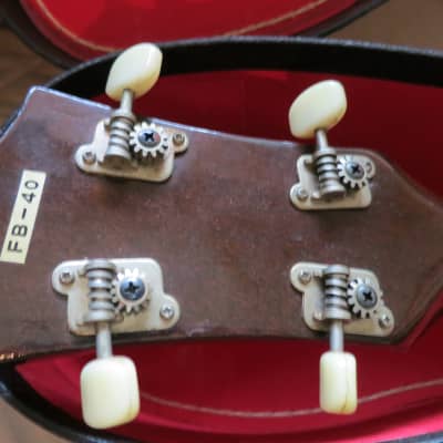 Vintage Pirles Closed Back Banjo Model FB-40 in Original Case FREE USA SHIPPING image 6