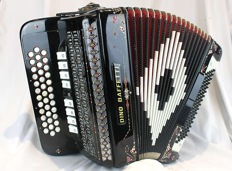ボタン　アコーディオン dino baffetti Dino Baffetti Professional III Piano Accordion LMMM 41 Key