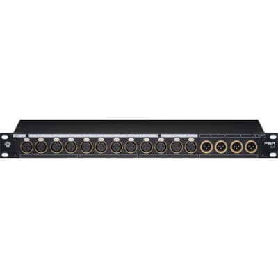 Black Lion Audio PBR XLR 16-Point Gold-Plated XLR Patchbay image 3