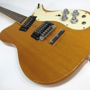 Vintage 1972-1973 Mosrite 350 Stereo Solid Body Electric Guitar Natural Mahogany Clean All Original! image 8