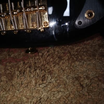 Squier 40th Anniversary Gold Edition Precision Bass 2022 - Present - Black image 5