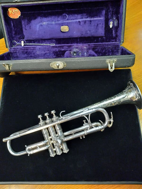 HN White King Silver Tone Liberty Trumpet - Silver-Gold ORIGINAL | Reverb