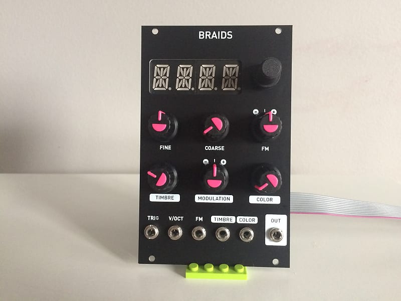 Mutable Instruments DIY Braids 2019 Eurorack Black image 1