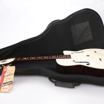 Maccaferri G40 Acoustic Guitar w/ Fender Soft Case #43823 image 4