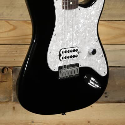 Fender Limited Edition Tom Delonge Stratocaster Electric Guitar Black w/ Gigbag image 1