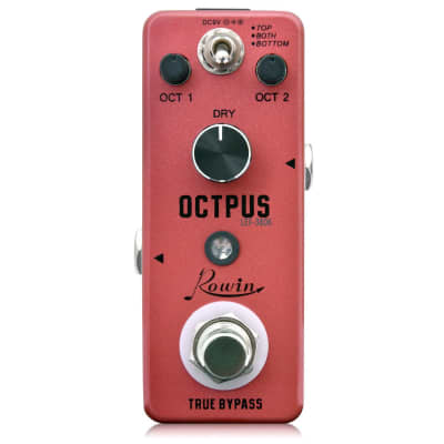 Rowin LEF-3806 Octpus Poly Octaver Micro Effect Pedal image 3