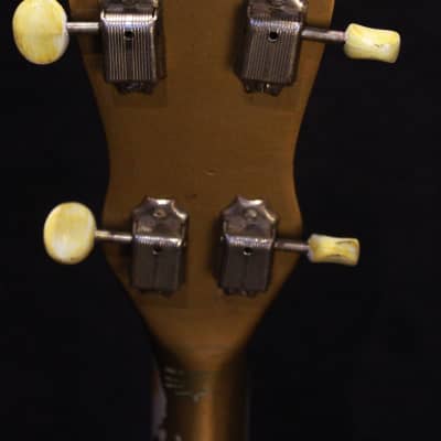 Kay 5-string Resonator Banjo Rare Gold Finish With Custom Hard Shell Case image 8