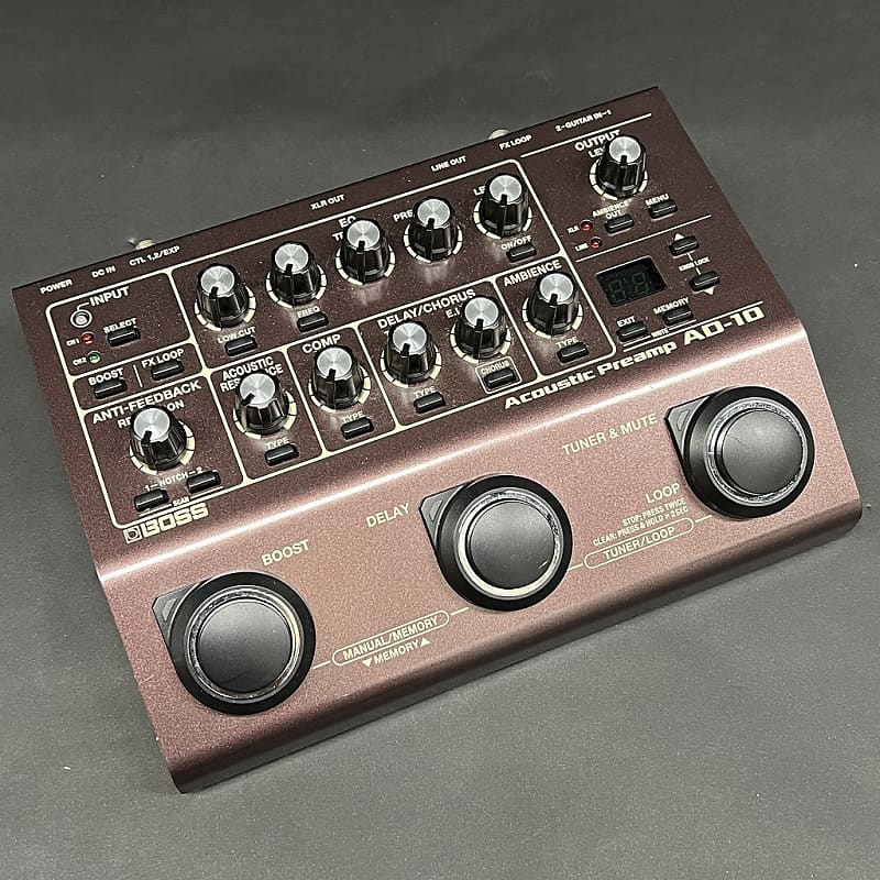 BOSS AD-10 Acoustic Preamp (09/17)