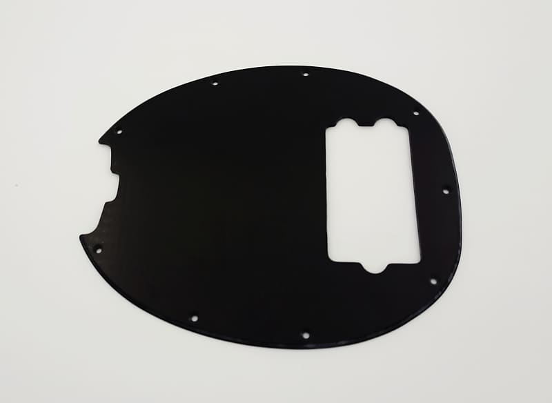 black acrylic lefthand pickguard for musicman stingray | Reverb UK