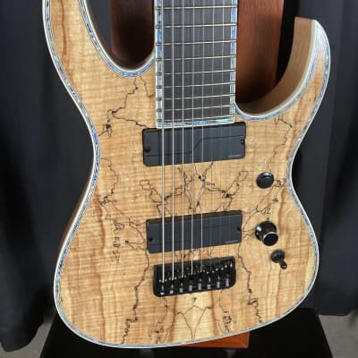B.C. Rich  Shredzilla Extreme 8 8-String Electric Guitar  2022 Spalted Maple image 1