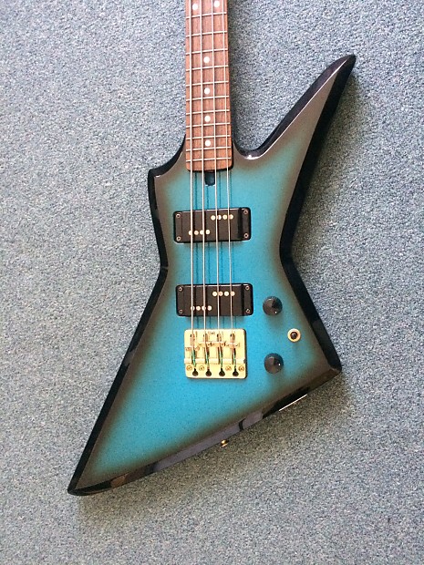 1984年製 Aria Pro Ⅱ ZZB Custom 純正ハードケース付属 1984 Aria Pro II Japan ZZ Deluxe Explorer (Black Blue