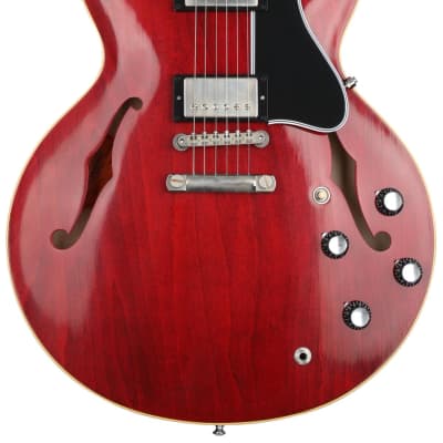 Gibson Custom 1964 ES-335 Reissue Semi-Hollow Electric Guitar - Murphy Lab Ultra Light Aged '60s Cherry image 1