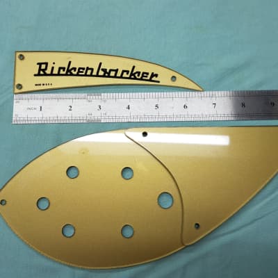 Rickenbacker 325 Or 350 Golden Pickguards And Trc Truss Rod | Reverb