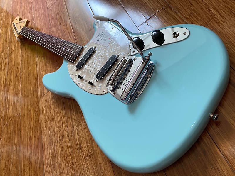 Scarce Fender Japan Traditional 60s Mustang Daphne Blue 2020