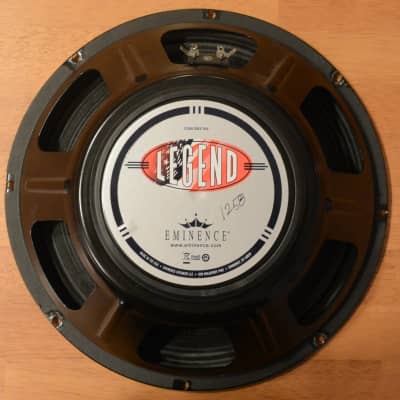 Eminence Legend 1258 Guitar Speaker; 12inch, 8ohm, 75W | Reverb