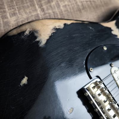 MyDream Stratocaster Custom Built -Heavy Relic Black CBS Hepcat 69 image 10