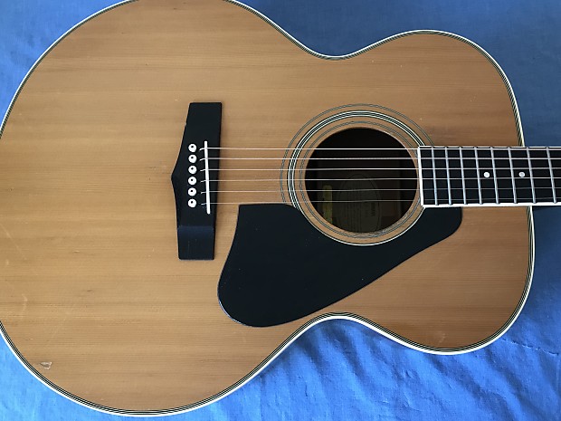 1970's Yamaha CJ-818 Jumbo Acoustic Guitar | Reverb