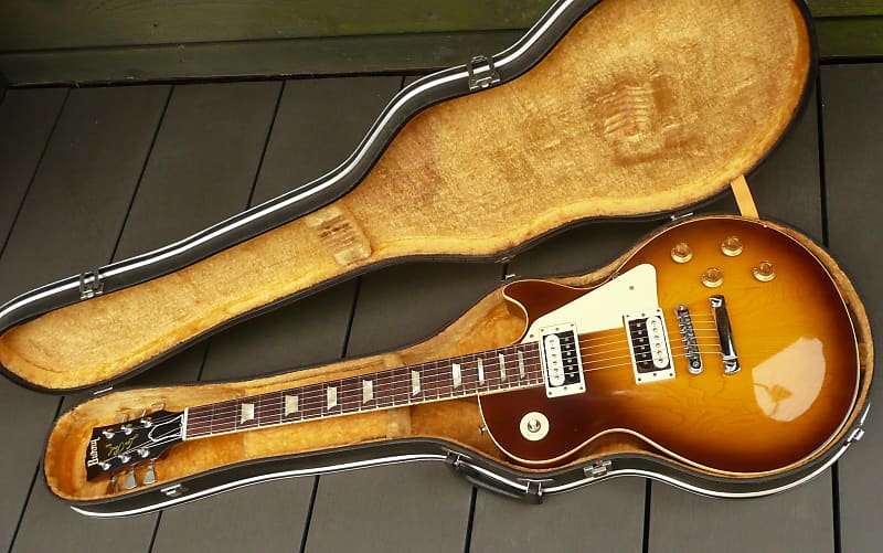 Burny FLG 70BS 1978 Tobacco Sunburst Les Paul Model+Hard