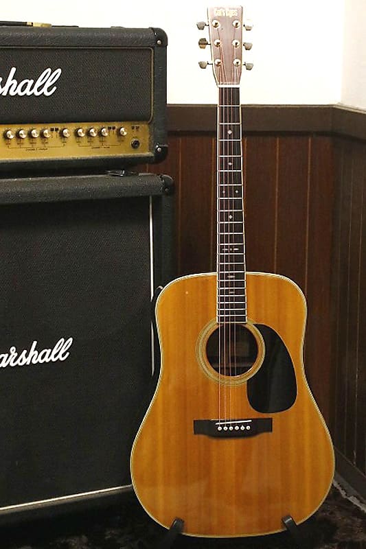 Vintage TOKAI '70s Japan made Cat's Eyes CE-500/Solid Spruce w/HC