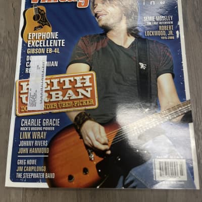 Vintage guitar magazine Keith urban March 2007 for sale