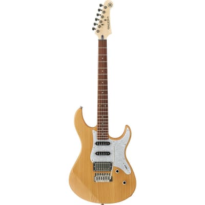 Yamaha Pacifica PAC612VIIX Guitar, Rosewood Fretboard, Yellow Natural Satin