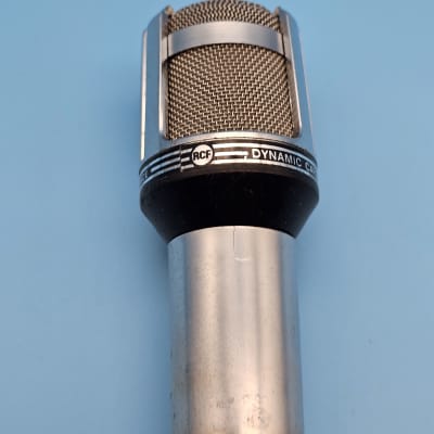 ☆Vintage 1970s RCF MD 2000N Italian Dynamic Microphone - Klein Tuchel Connector image 5