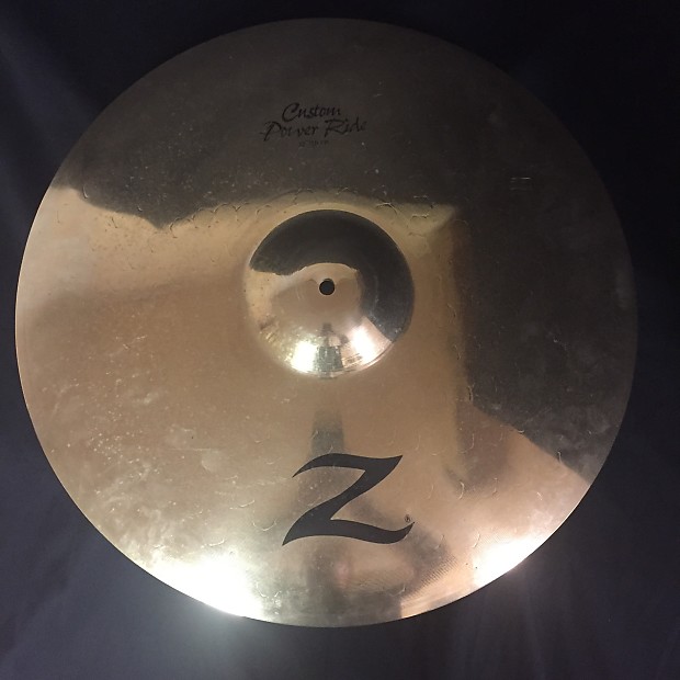 Zildjian 22" Z Custom Power Ride Cymbal 2001 - 2009 image 1