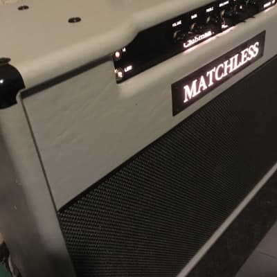 Matchless Clubman Reverb 212 Combo Grey Handwired 35w Tube Amp image 2