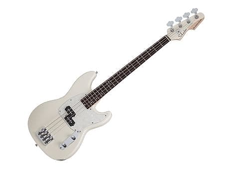 Schecter Banshee Solid Body Electric Bass Guitar Rosewood/Olympic White - 1442 image 1