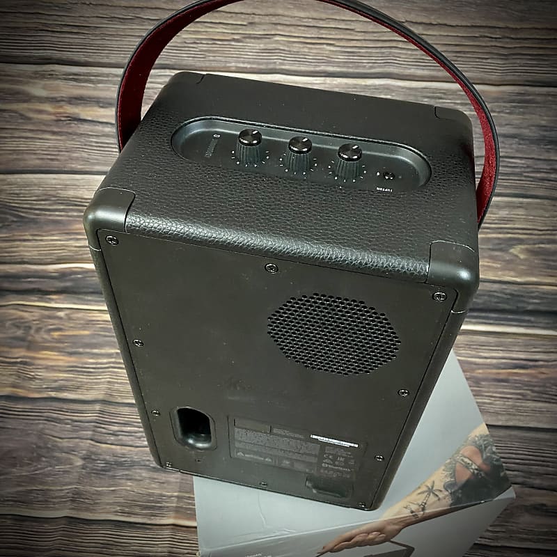 Marshall Tufton Wireless Bluetooth Speaker (Black and Brass
