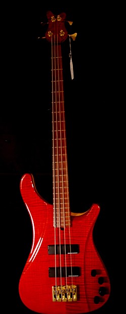 Brubaker LexA 4 Professional Bass 1999 Red Flamed | Reverb