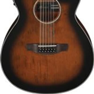 Ibanez AEG5012 Acoustic Electric Guitar Dark Violin Sunburst image 1