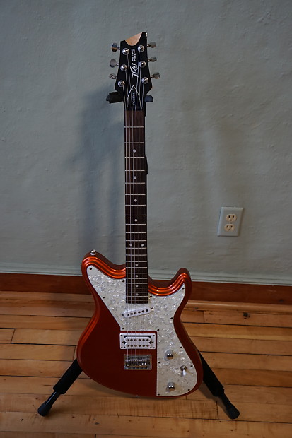 Peavey Retro Fire Orange Electric Guitar Reverb