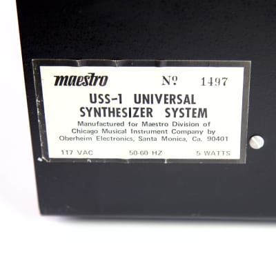 Maestro USS-1 Universal Synthesizer image 11