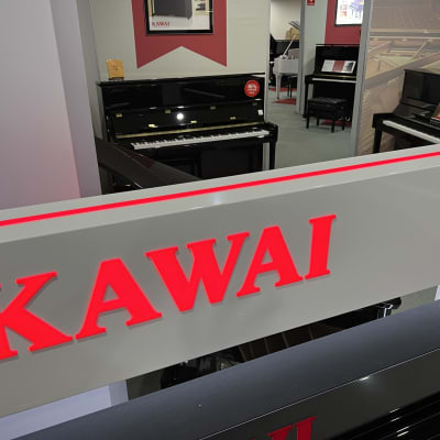 Kawai K300 Ebony Polish Upright Piano Japan image 3