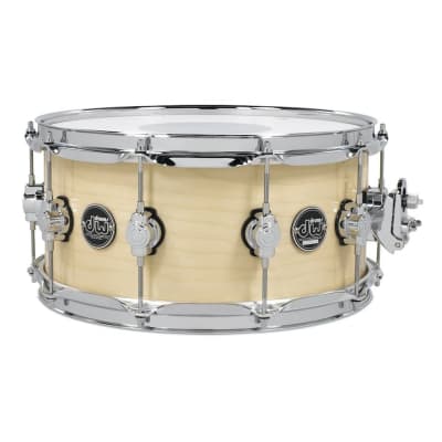 DW Performance Snare Drum 14x6.5 Natural Lacquer image 2