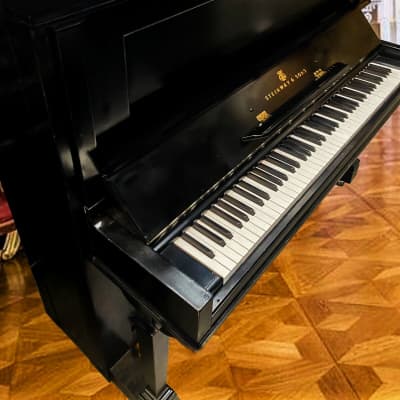 Steinway & Sons black classic 50'' upright piano image 1